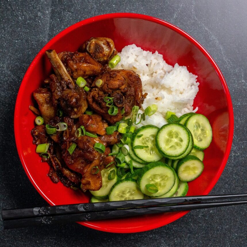 Caramelised Ginger Chicken (Gà kho Gừng)