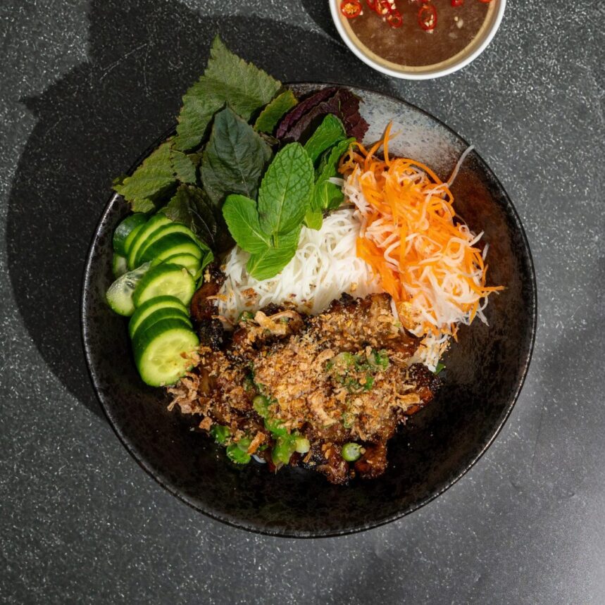 Grilled Pork & Rice Noodles (Bún Thịt Nướng)