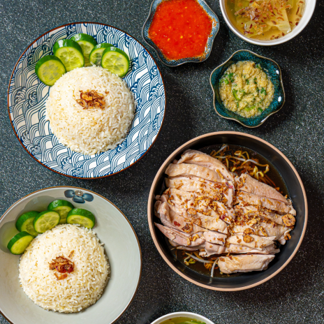 Hainanese Chicken Rice