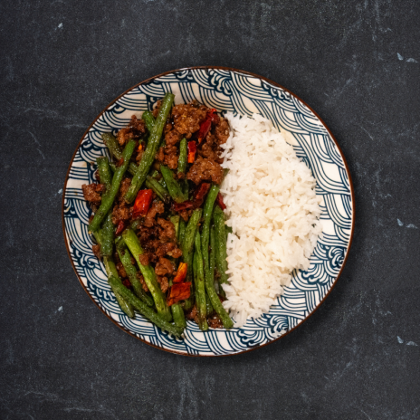 Long Beans with Mince Pork (乾煸四季豆)